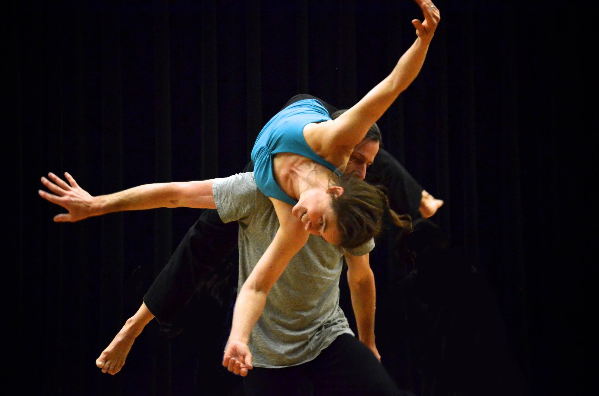 CONTACT IMPROVISATION PLAYSHOP with ALICIA GRAYSON and CATHIE CARAKER