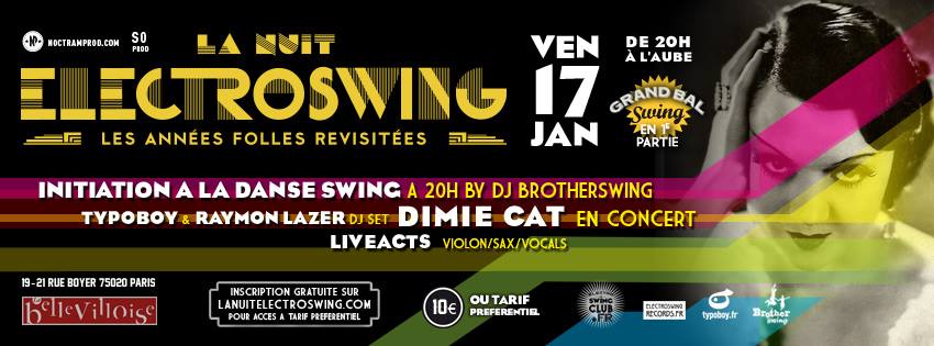 LA PREMIERE NUIT ELECTROSWING DE l'ANNÉE