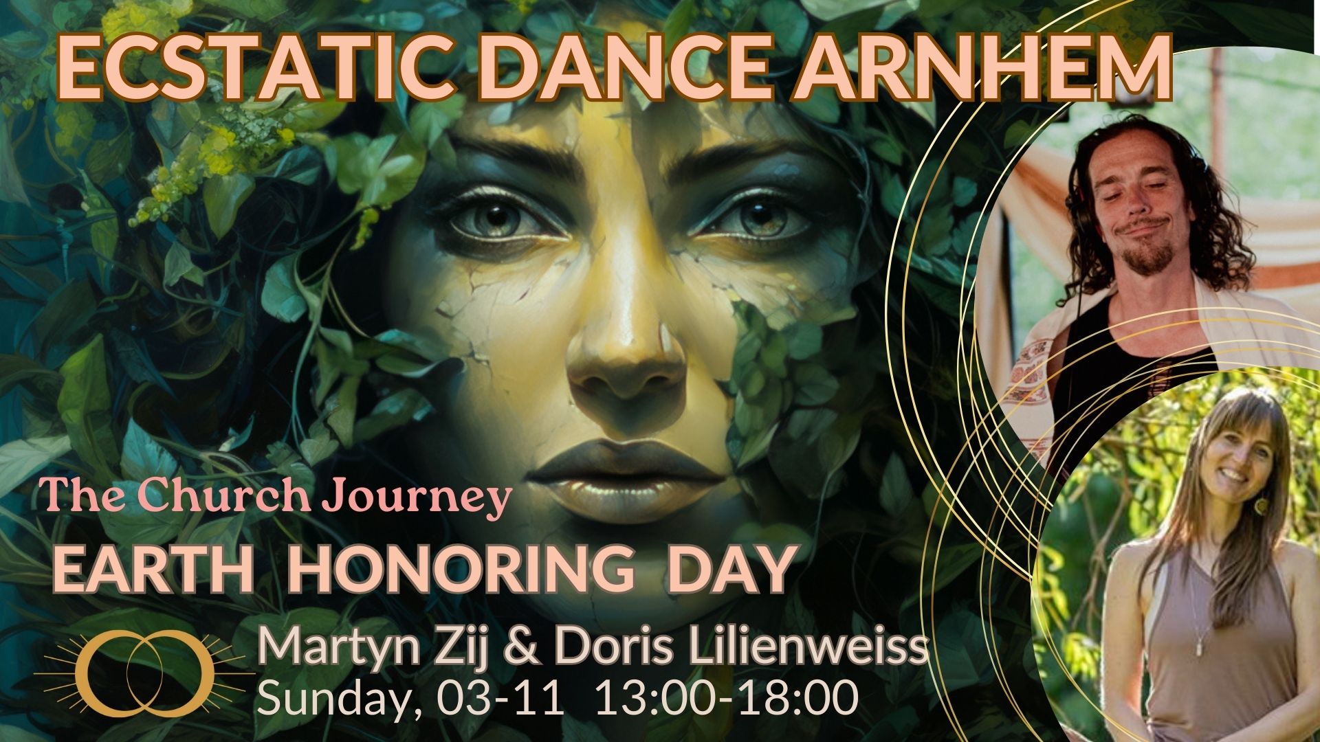 Ecstatic Dance Arnhem EARTH HONORING DAY RETREATIVAL with Martyn Zij & Doris Lilienweiss
