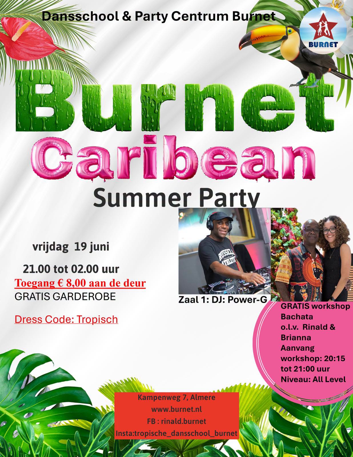 Burnet Caribean Summer Party