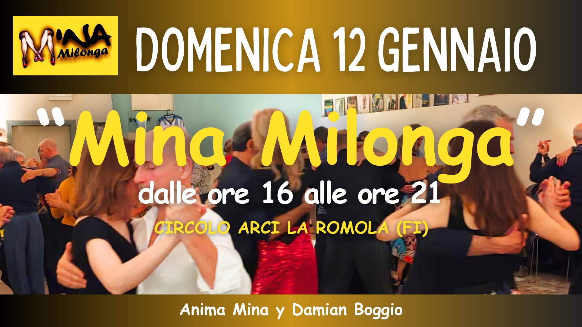 MINA MILONGA - Milonga Tradicional
