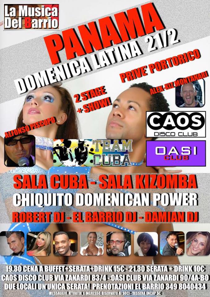 CHIQUITO ALICE DOMENICAN POWER PANAMA DOMENICA LATINA TEAM CUBA
