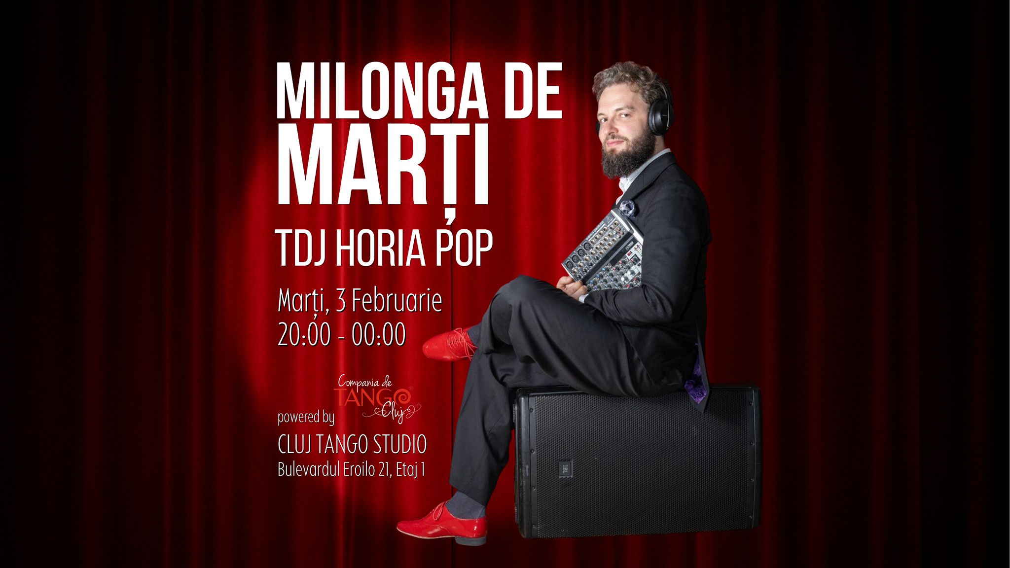 Milonga de Marți cu DJ Horia Pop