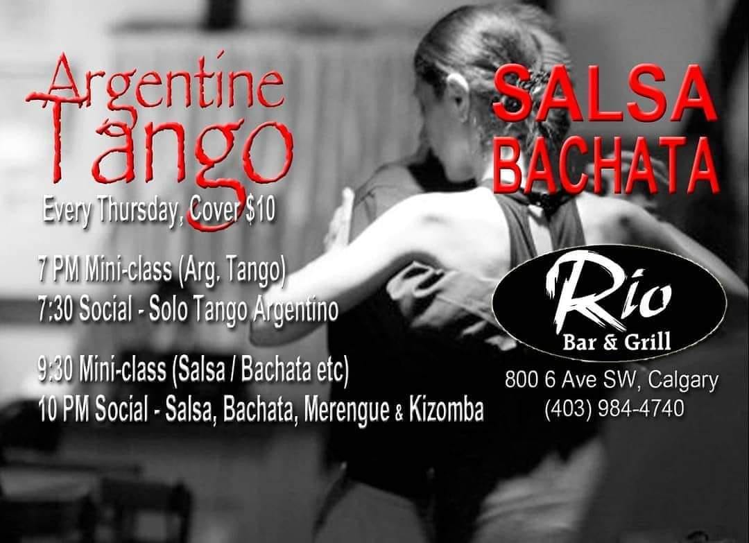 Thursday Tango Social & Class @ Rio Bar & Grill