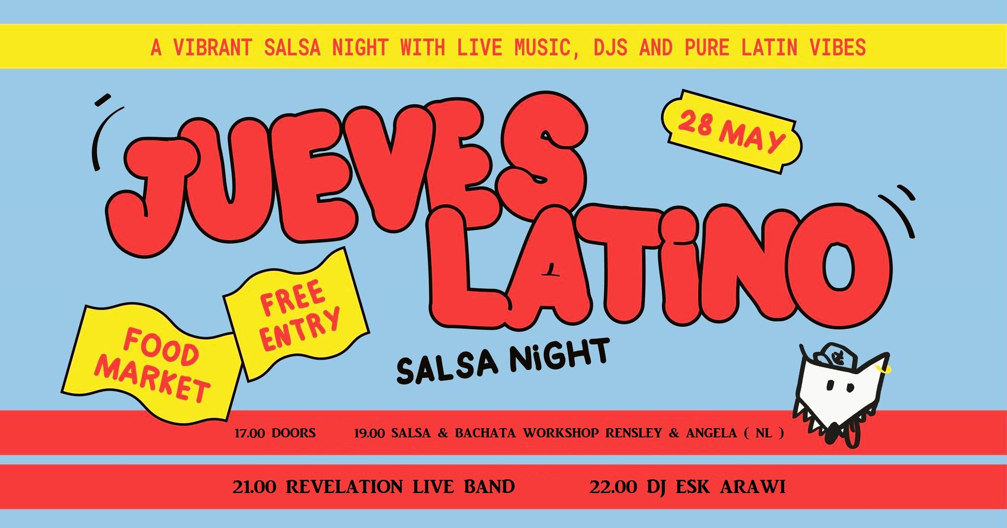 Jueves Latino x Wolf - 28 05