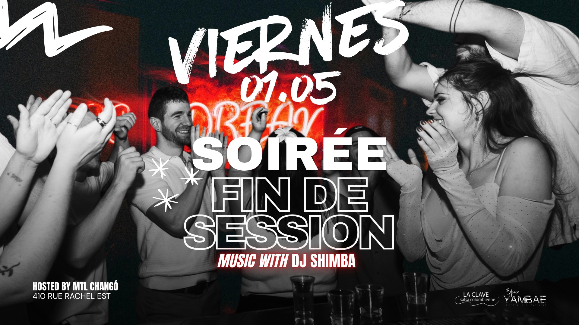Soirée Fin de Session - Salsa Colombienne à Montreal