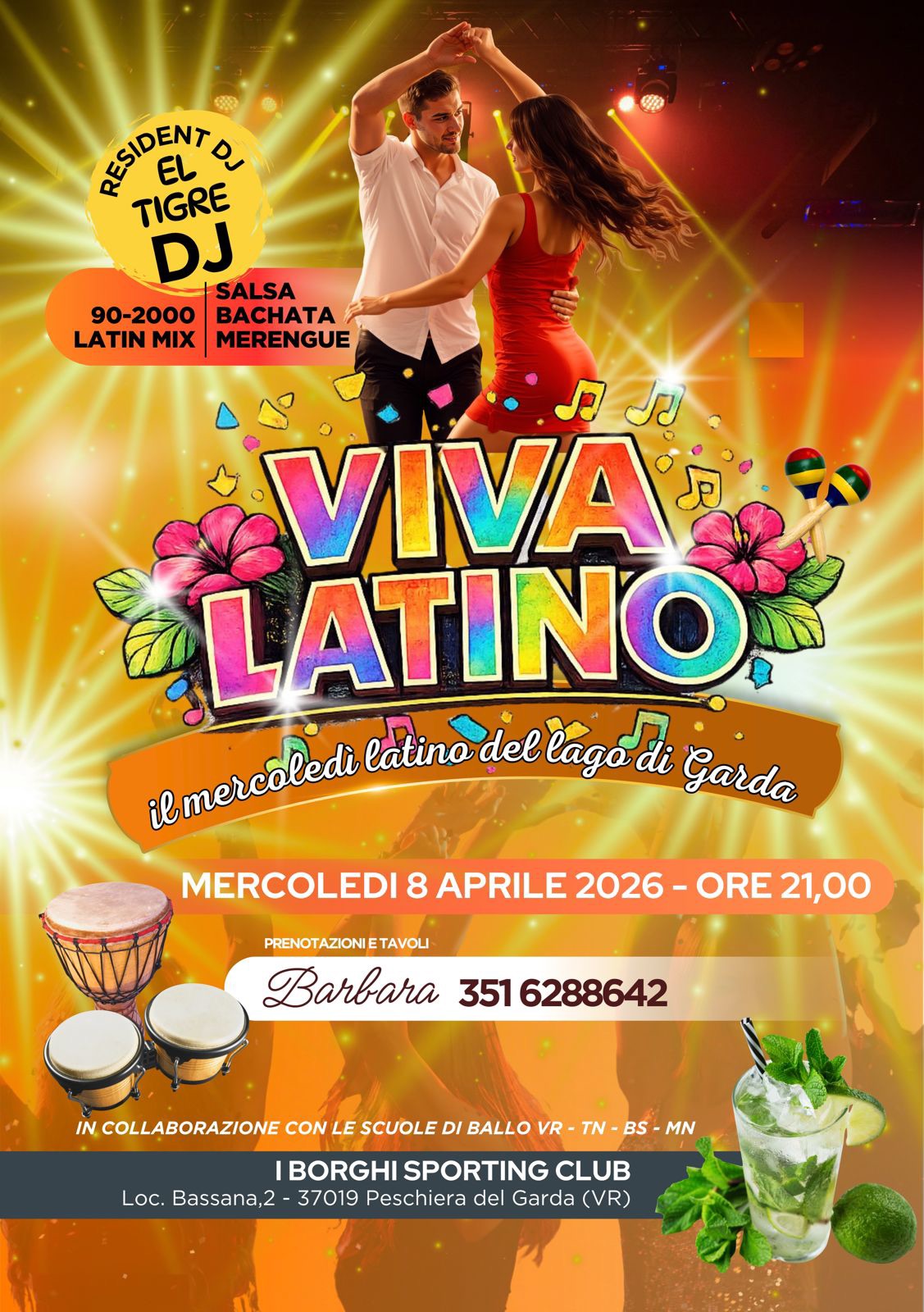 👉 VIVA LATINO Il Mercoledì Latino del Lago di Garda 💃🔥