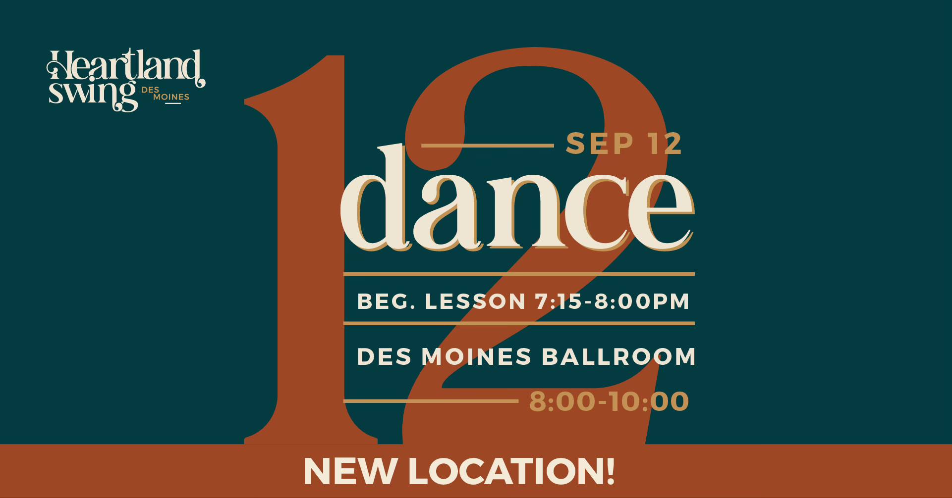 September Swing Dance NEW LOCATION
