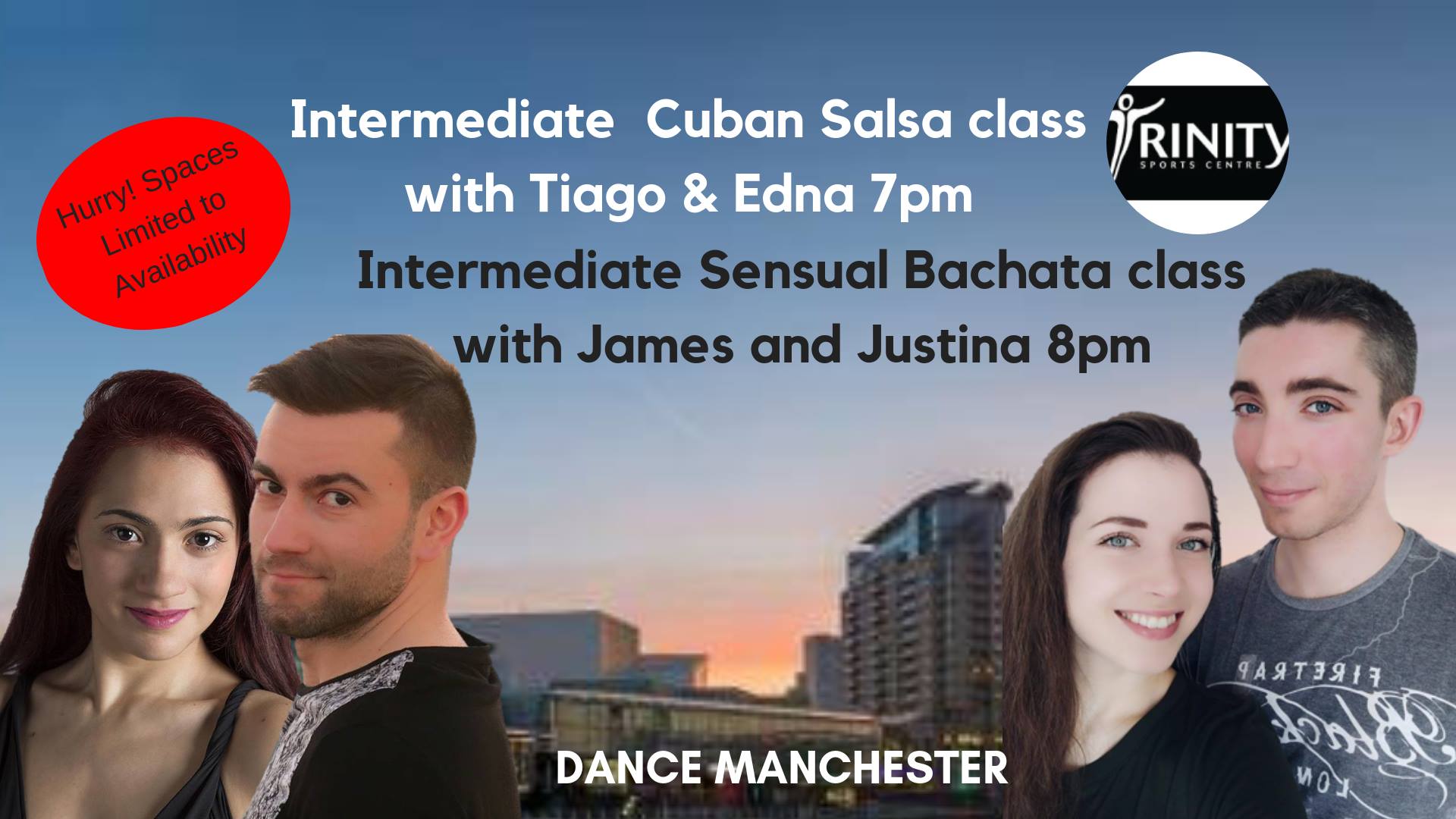 Intermediate Cuban Salsa & Intermediate Sensual Bachata