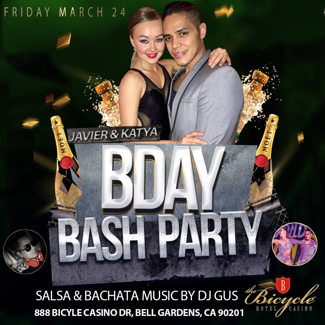 Javier and Katya Birthdays Bash Party