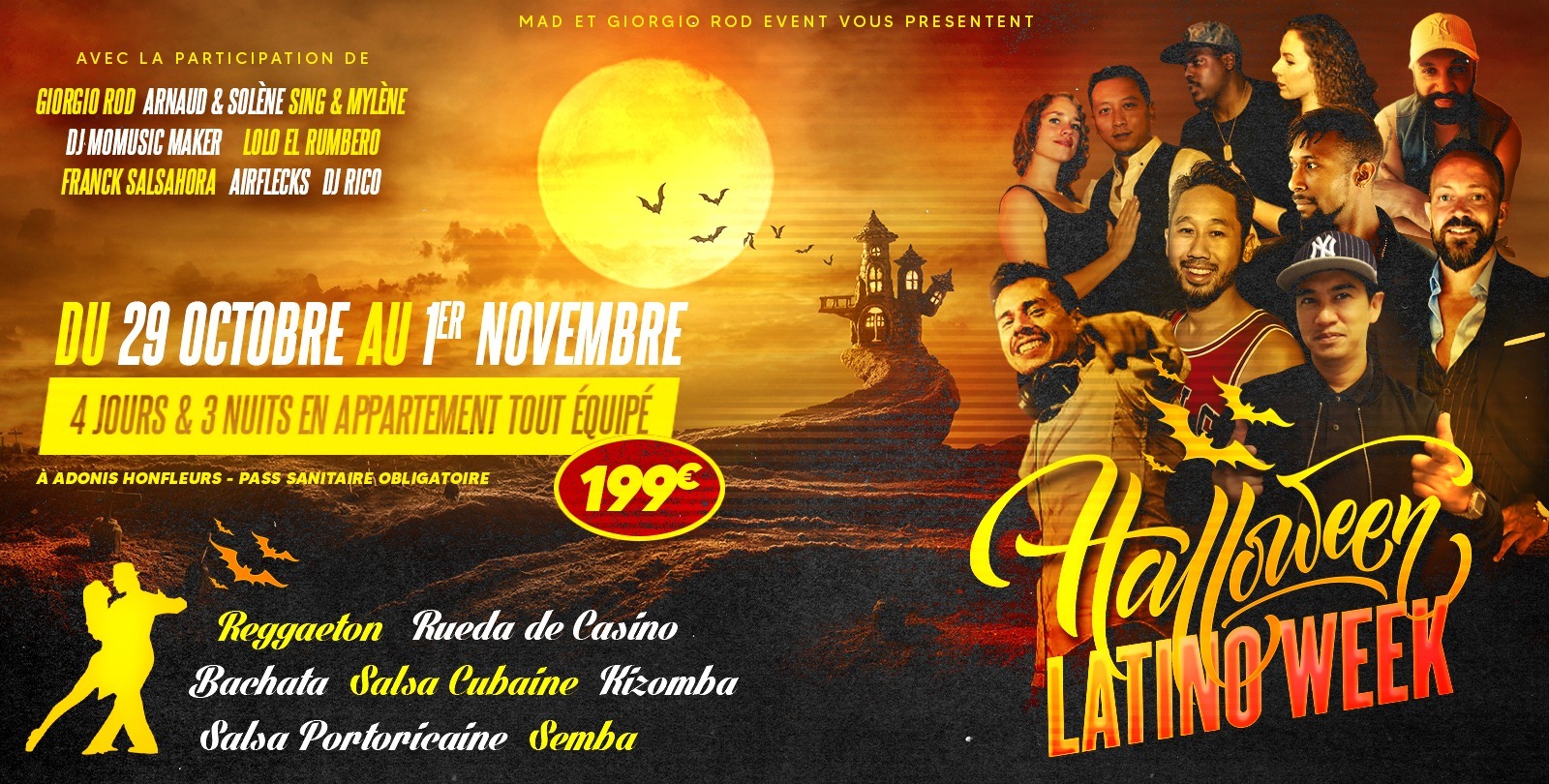 Halloween Latino Week Honfleur 2021