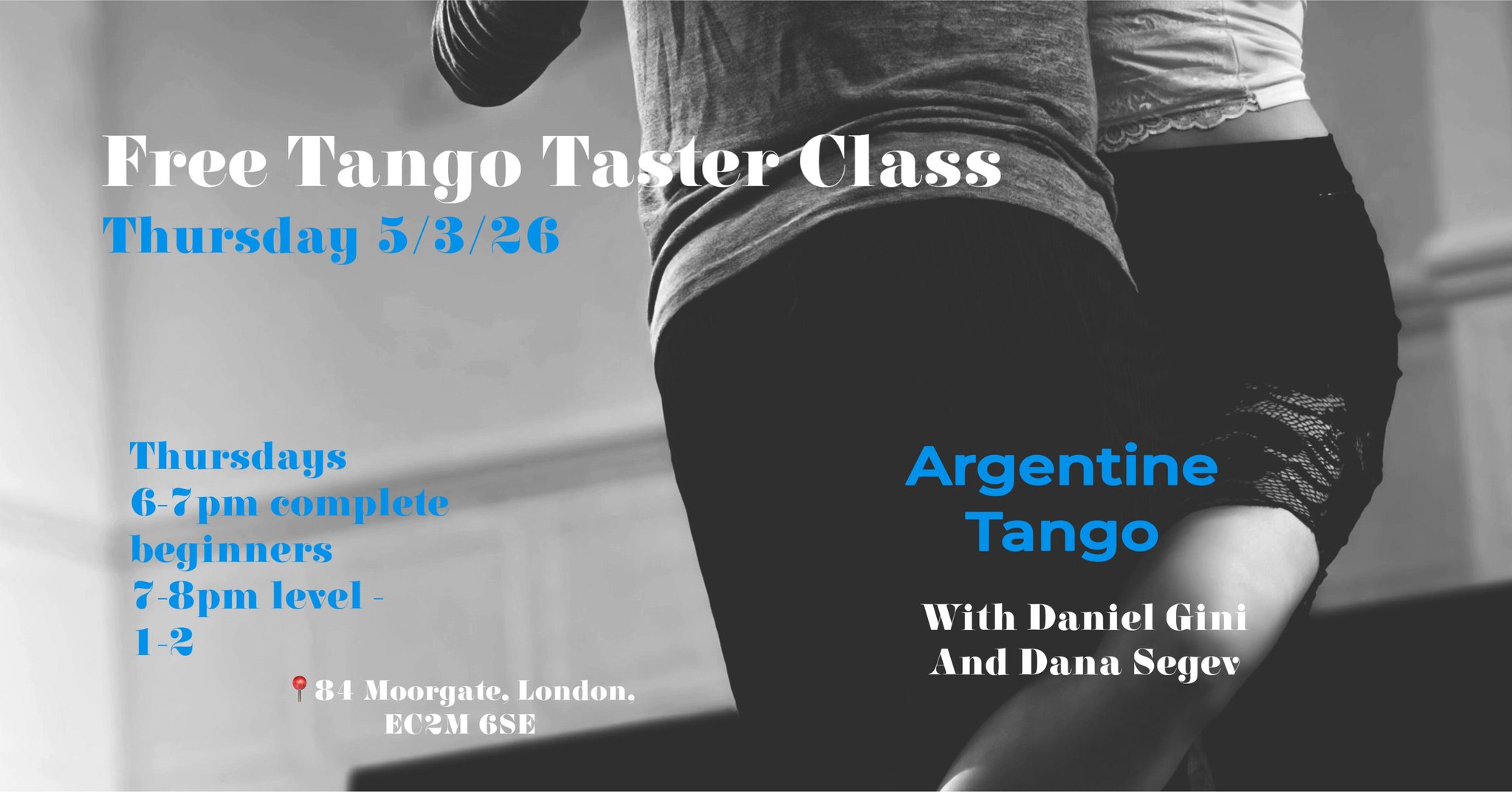 π Free Argentine Tango Taster Class Open to All!