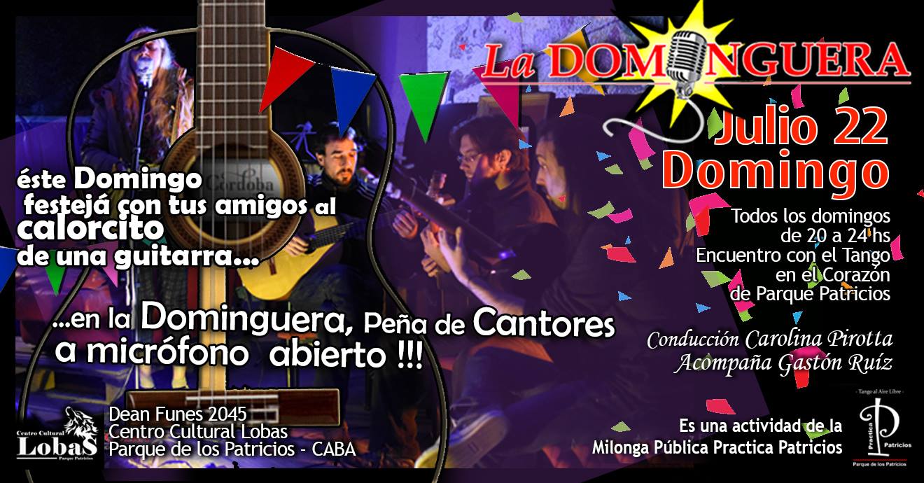 La Dominguera - Peña de Cantores a Micrófono Abierto!