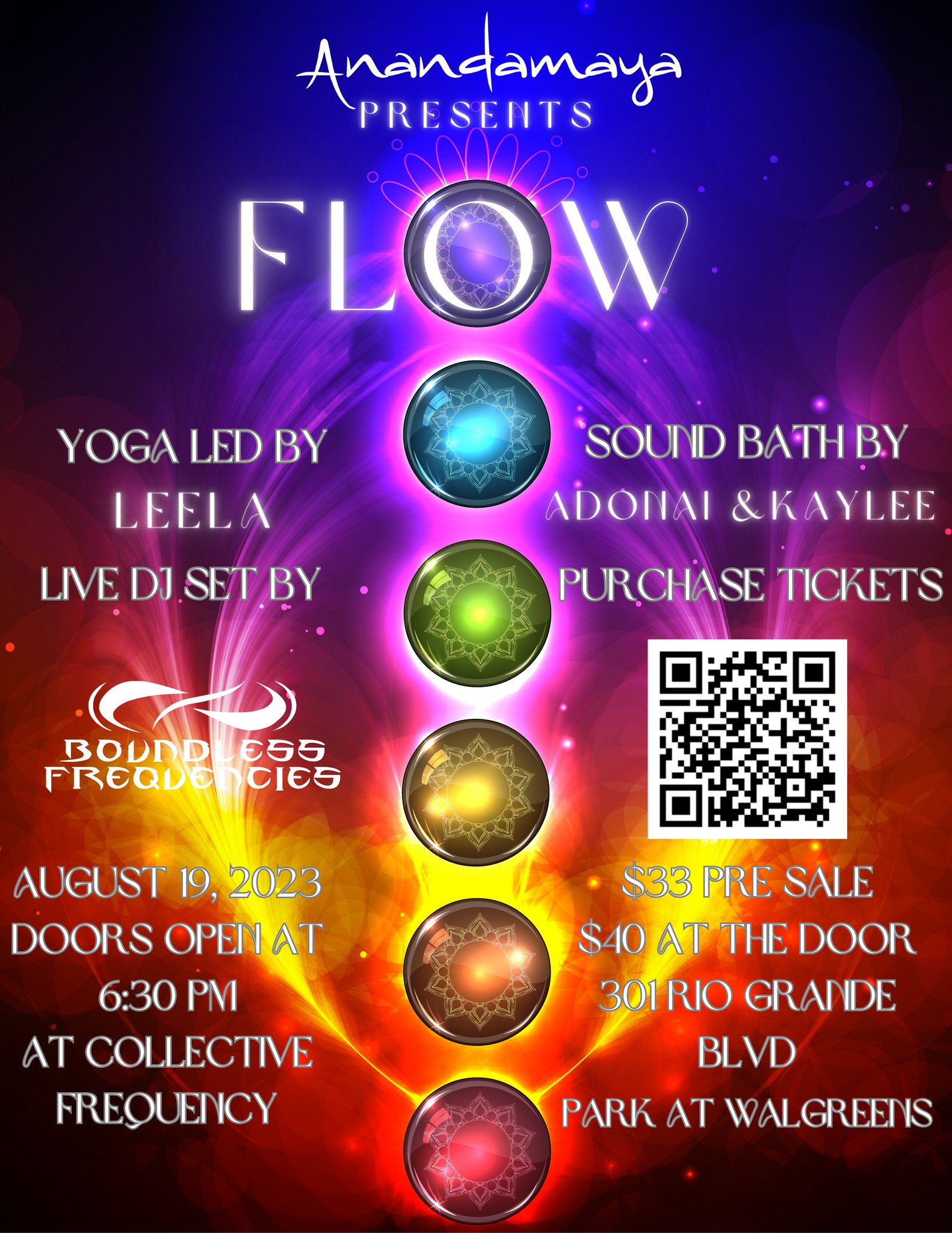 Flow~ A yoga, ecstatic dance, and sound frequency journey