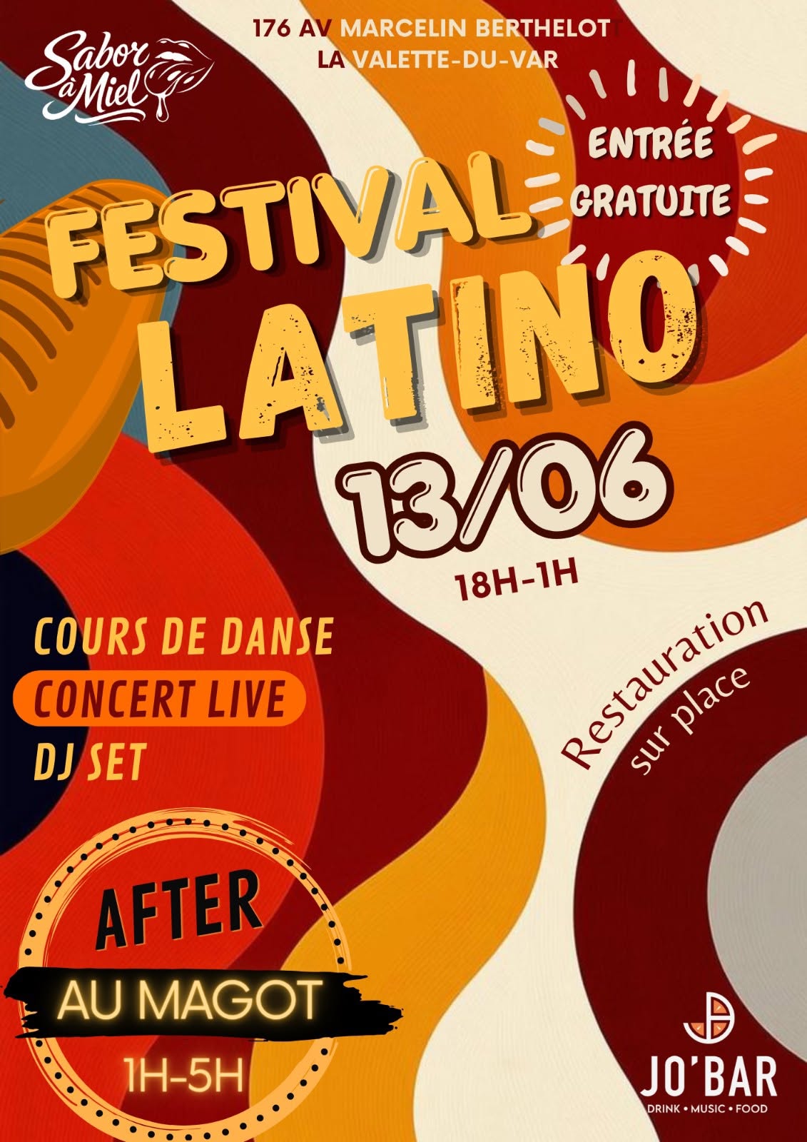 Festival latino party concert live