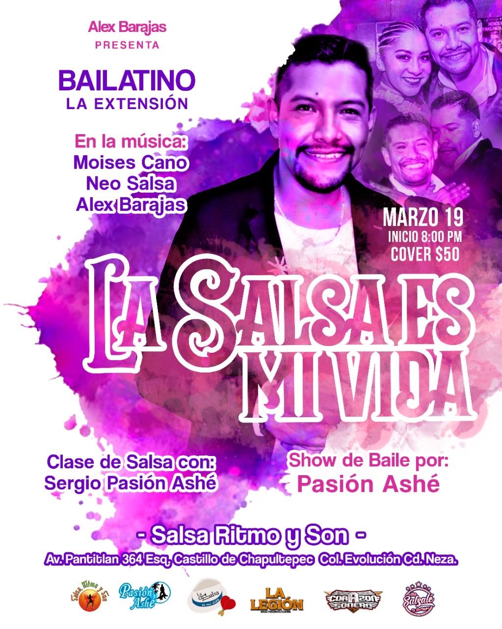 Pasión Ashé en el Bailatino de Alex Barajas