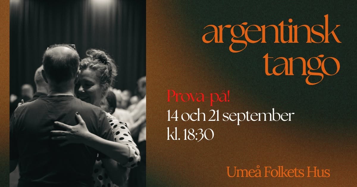 Prova på Argentinsk Tango!