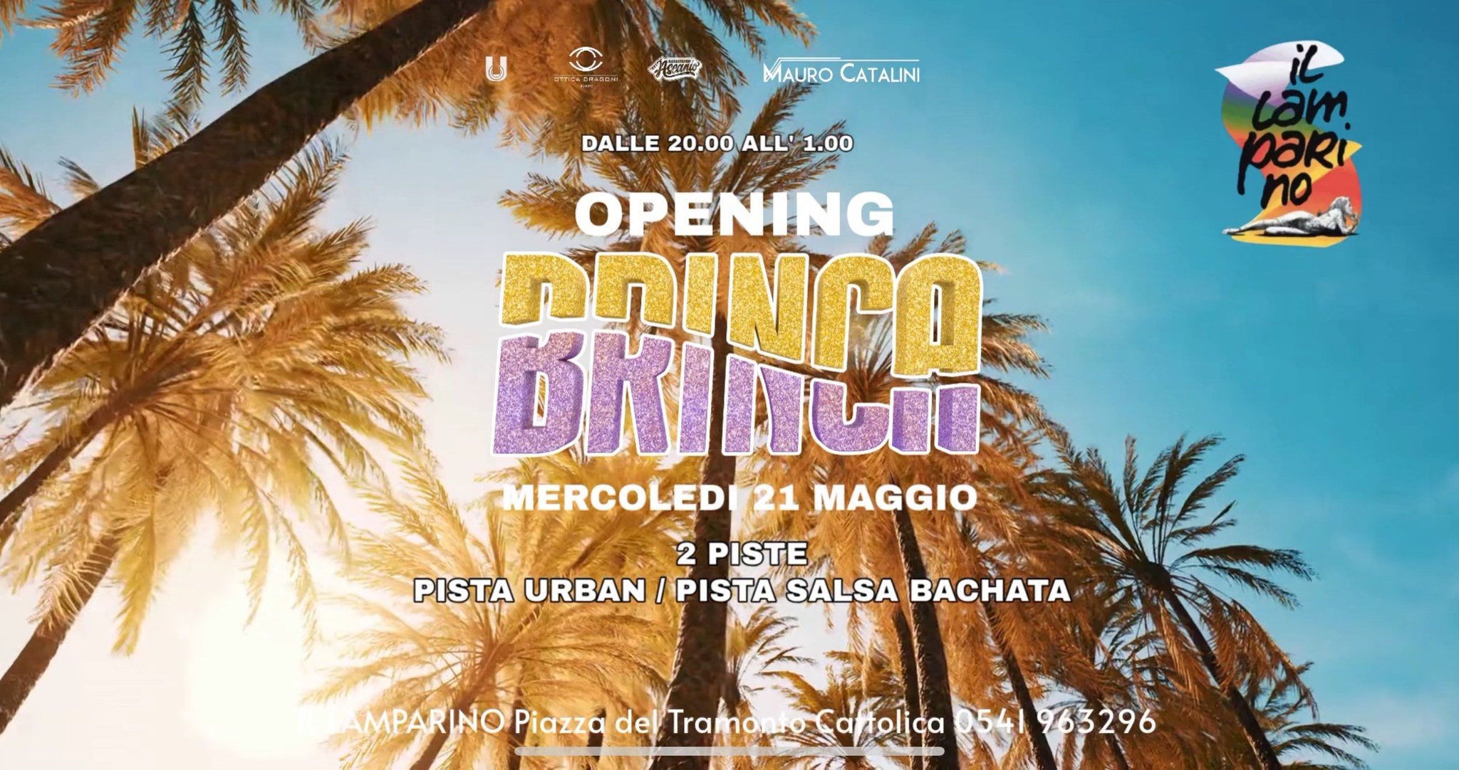 OPENING MERCOLEDI LAMPARINO CATTOLICA