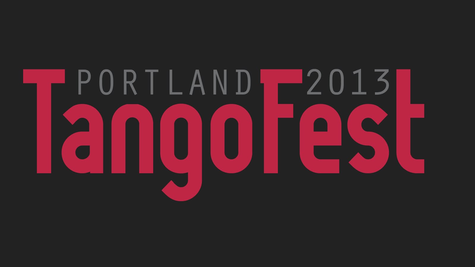 Portland TangoFest 2013