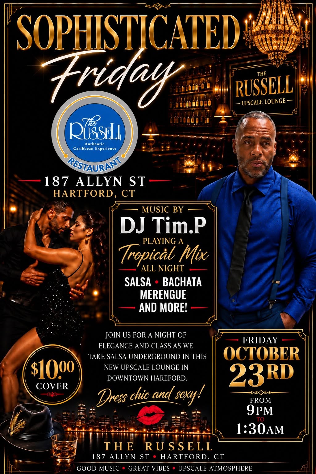 Sophisticated Friday at The Russell Hartford