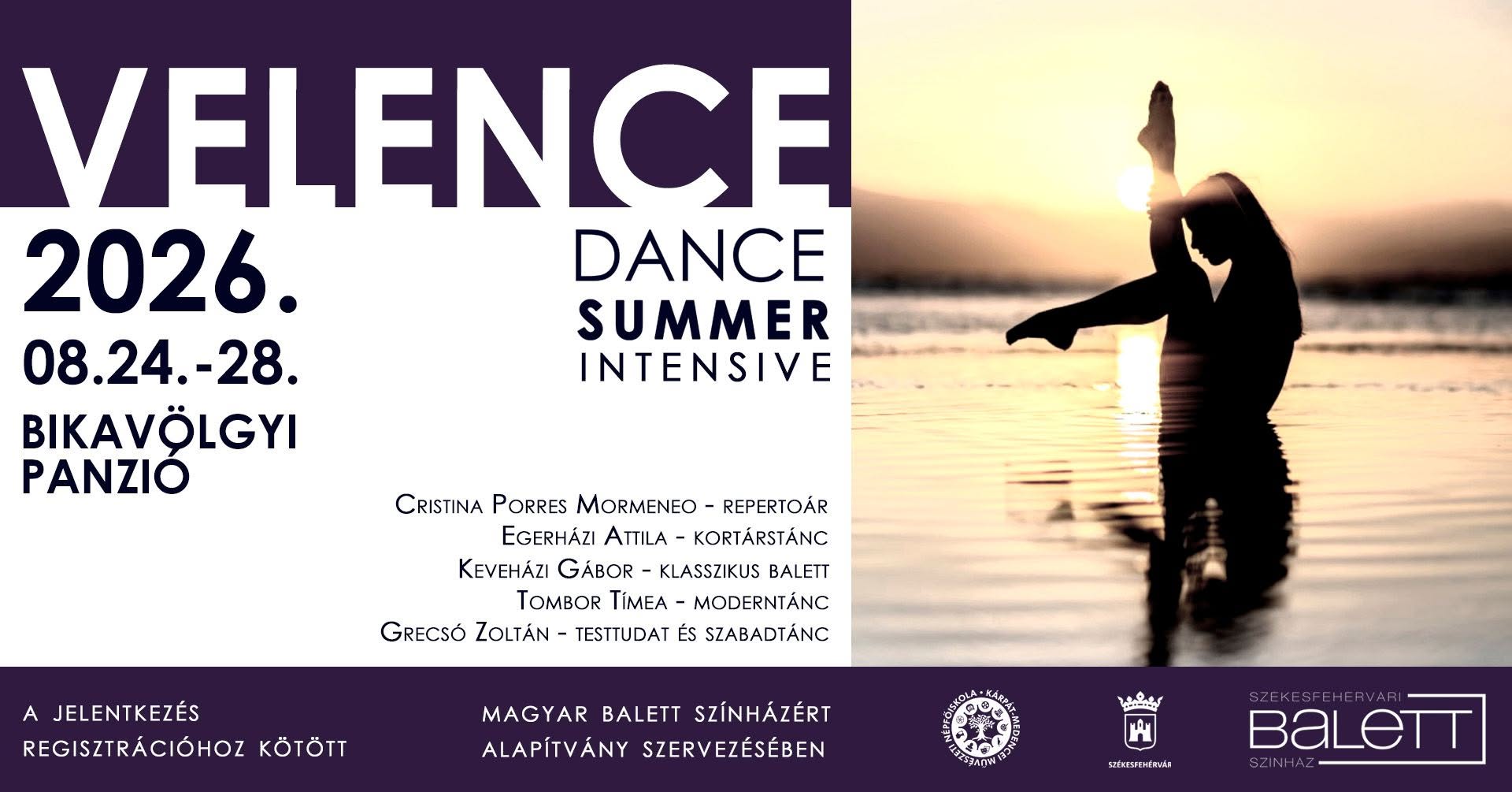 VELENCE DANCE SUMMER INTENSIVE