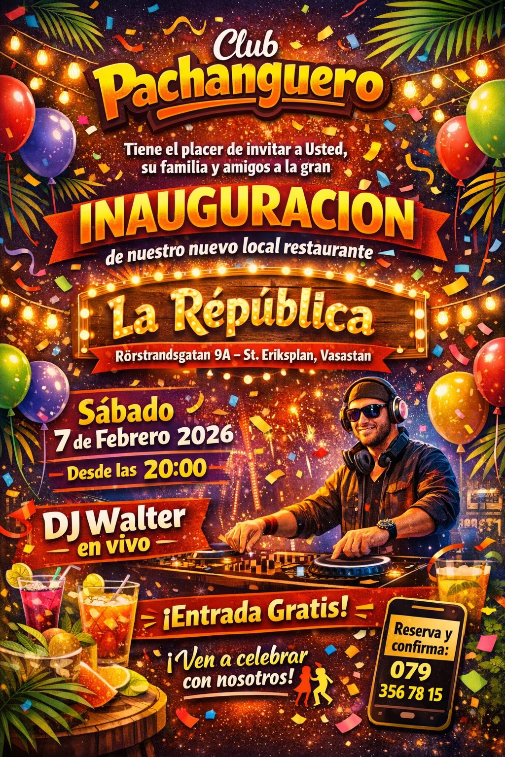 ✨ CLUB PACHANGUERO ✨ Grand Opening 📅 Saturday, February 7th