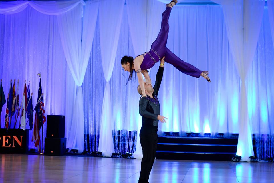 Stage west coast swing con I CAMPIONI AMANDINE E LIONEL a GENOVA Centro Danza Step By Step