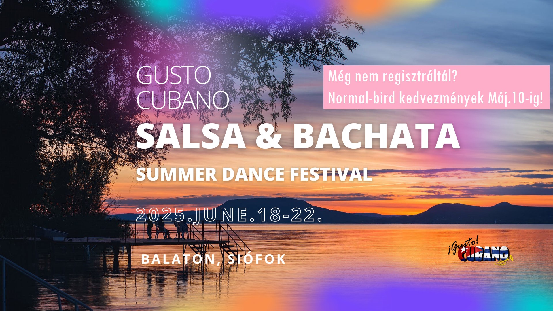 ¡Gusto Cubano! 2025 Siófok Summer Salsa & Bachata wellness & dance festival