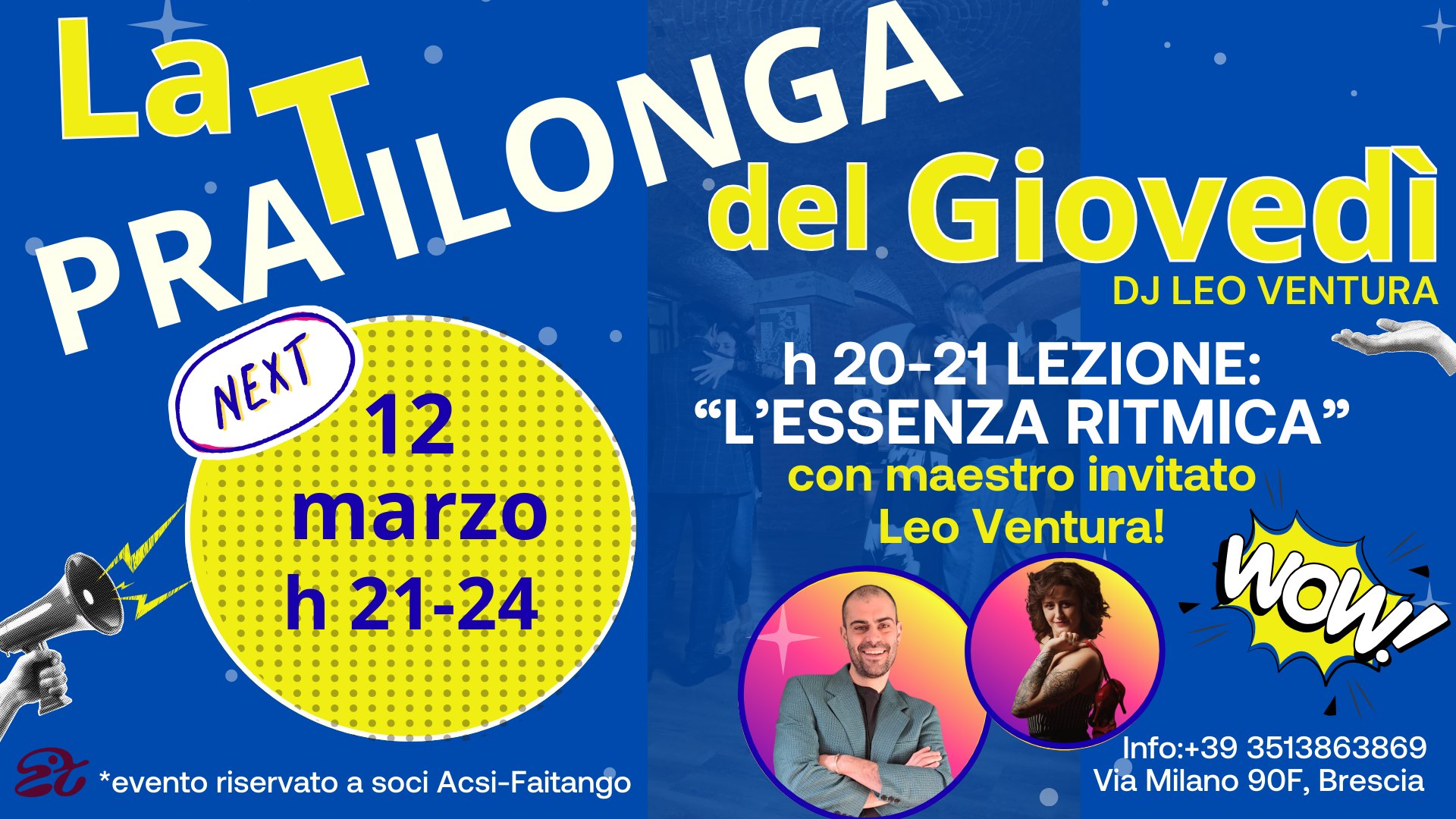 la Pratilonga del giovedì con Leo Ventura!