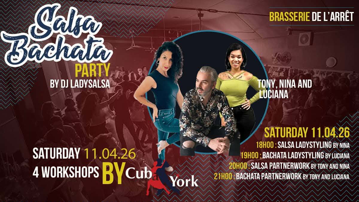 SB Party avec workshops by CubaYork Dance School DJ Tony DJ Willy