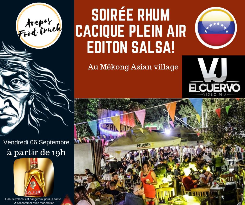 Soirée rhum cacique plein air edition salsa