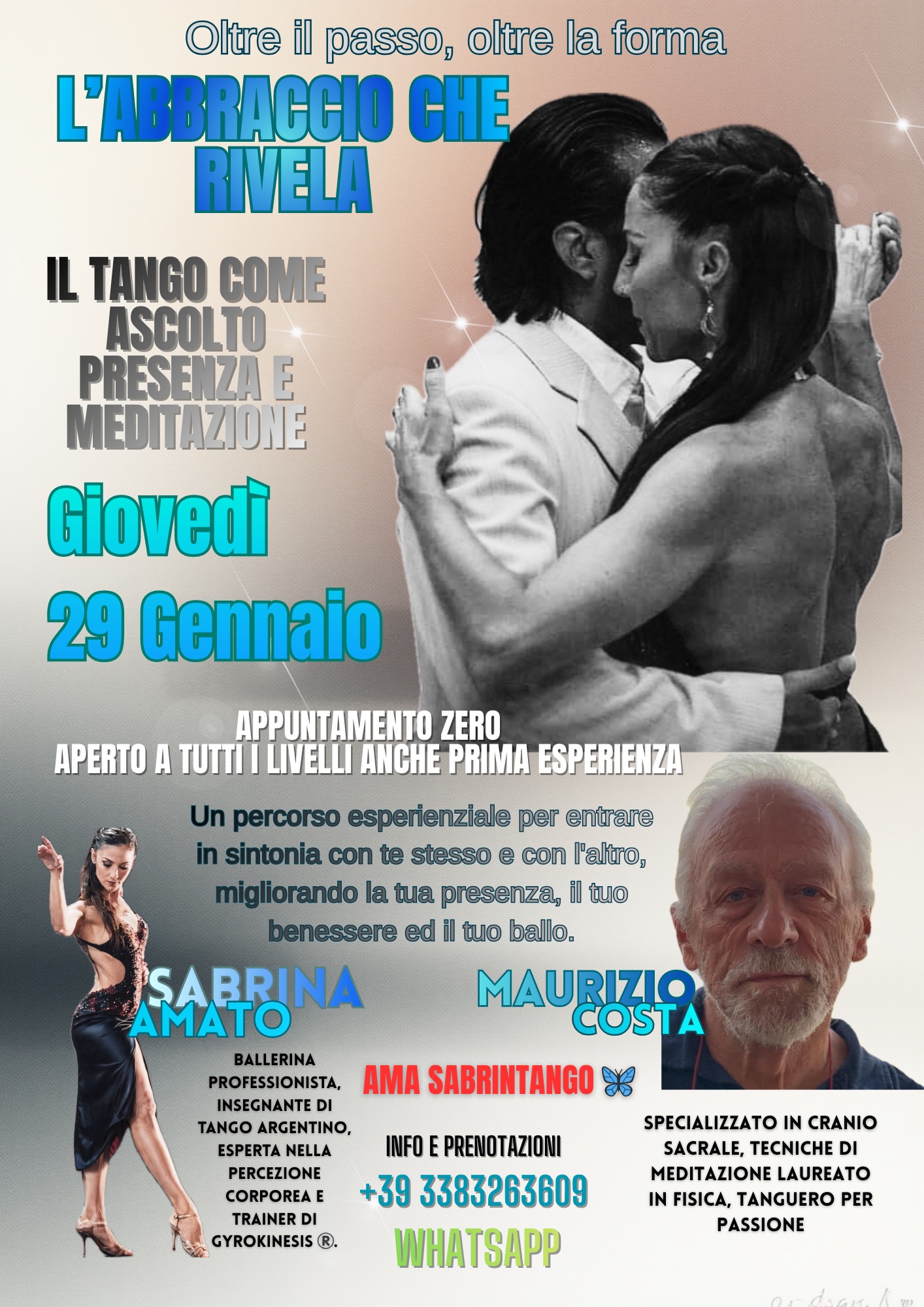 OLTRE IL PASSO, OLTRE LA FORMA L’ABBRACCIO CHE RIVELA