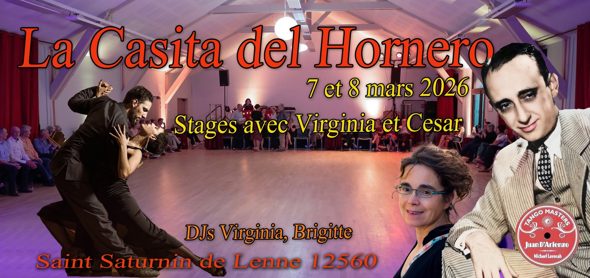 Stage avec Virginia et Cesar à la Casita del hornero