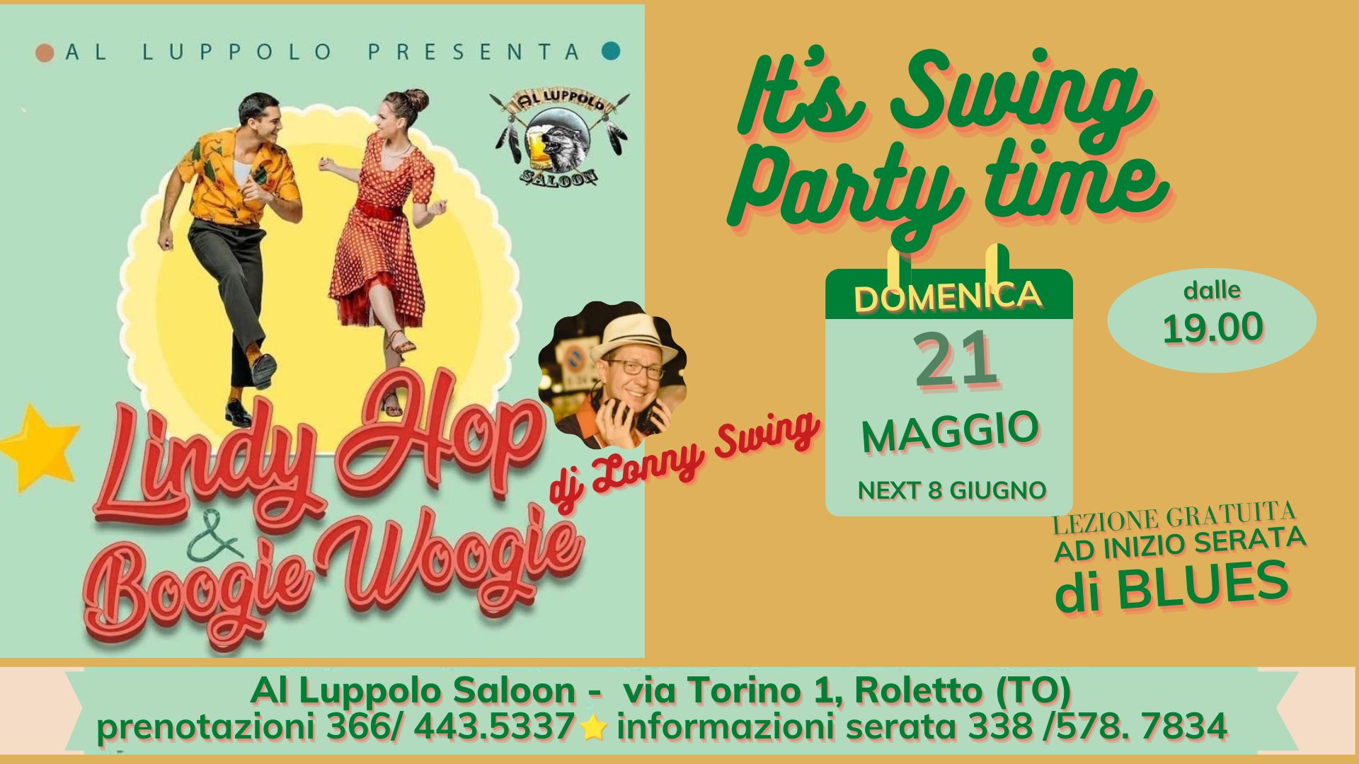 It's Swing Party Time - Lindy Hop & Boogie Woogie