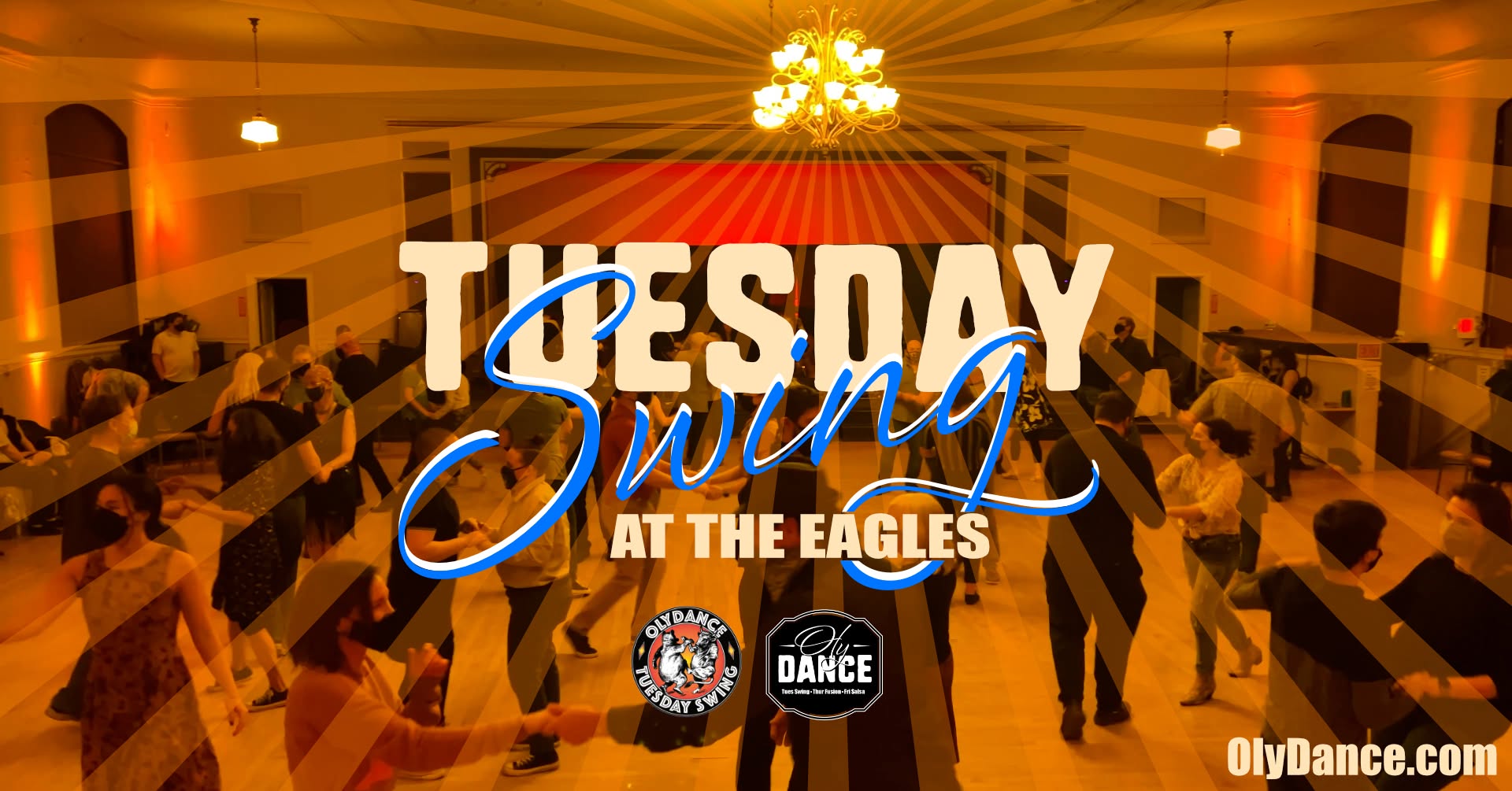 Tuesday Swing at the Eagles social dance - no partner needed!