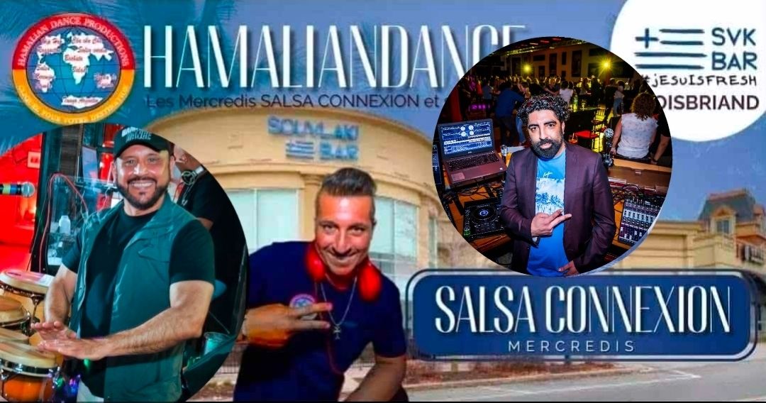 Les Mercredis SALSA CONNEXION AVEC HamalianDance Souvlaki bar boisbriand