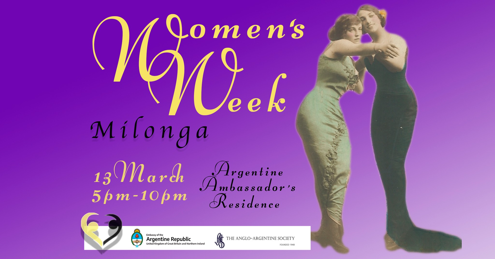 Milonga @ The Argentine Residence on the framework of the women's week