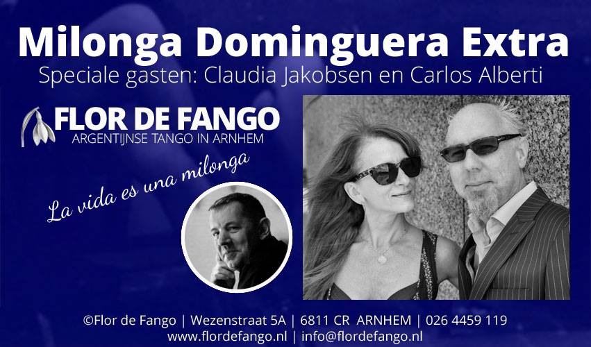 Milonga Dominguera Extra - DJ El Fresco - Workshops vooraf