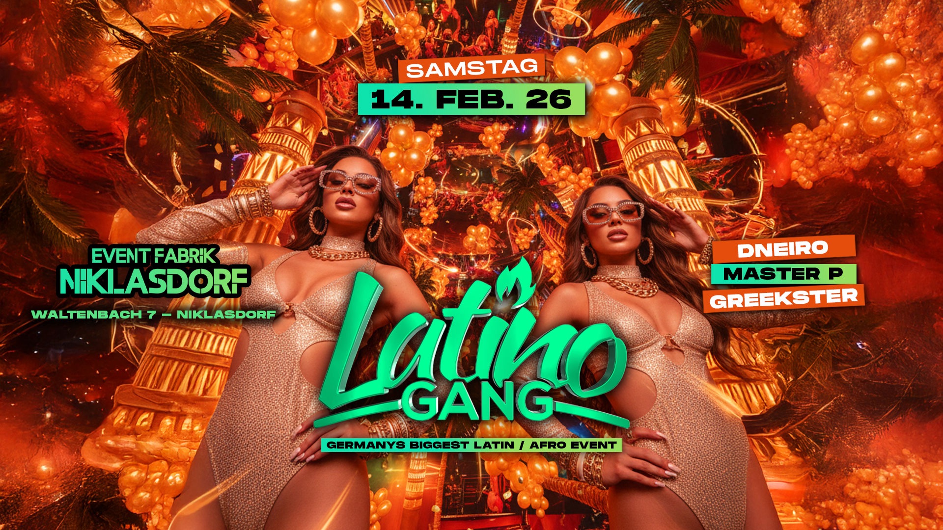 14.2 LatinoGANG • Eventfabrik Niklasdorf • Österreich