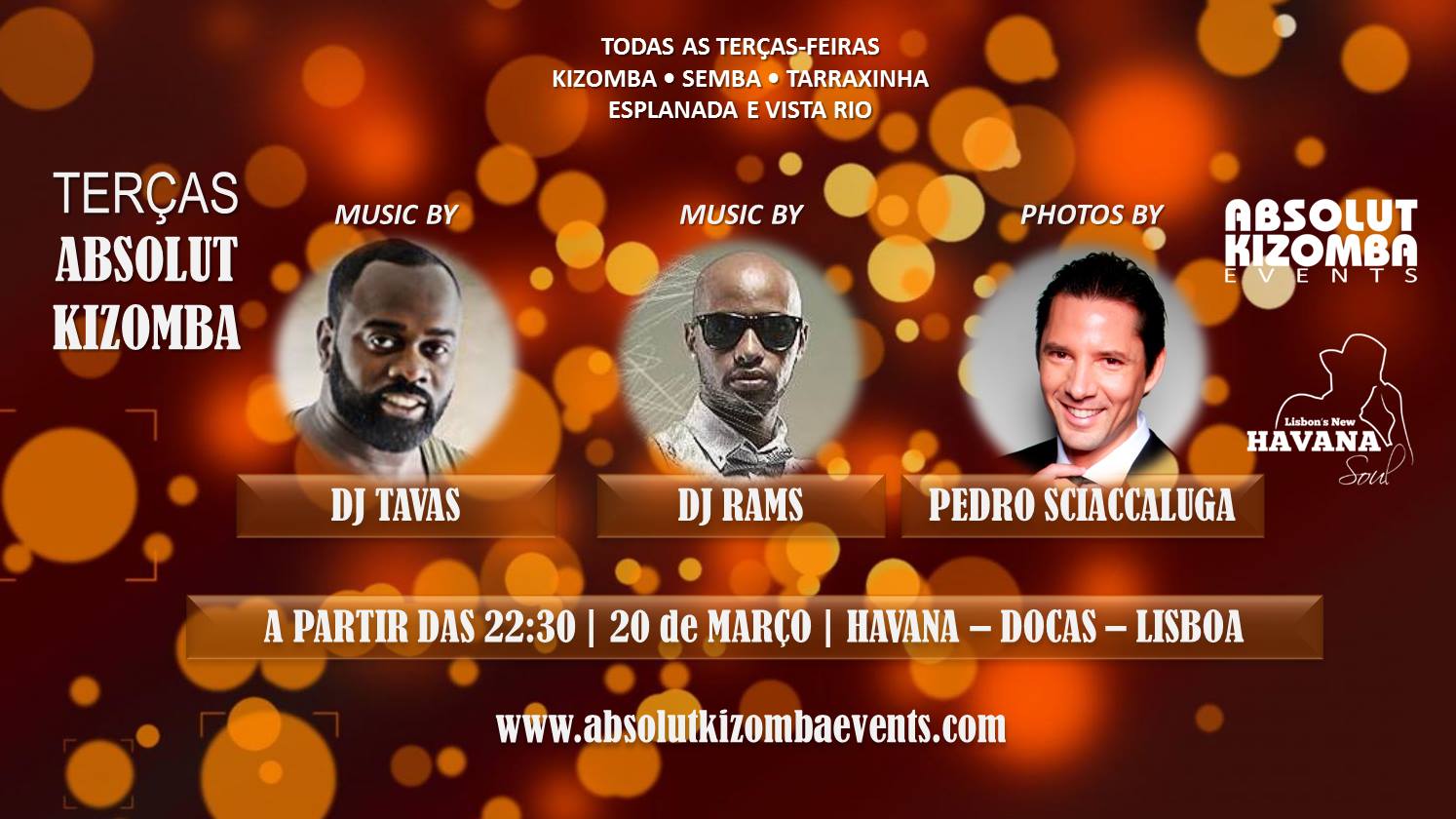 Terças Absolut Kizomba at Havana