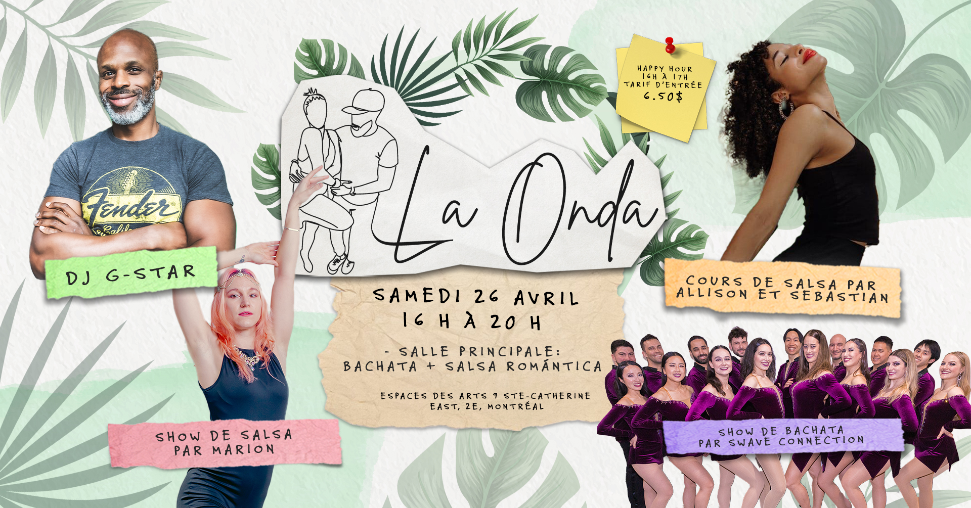 La Onda Social - 26 Avril (Salsa) 💚✨
