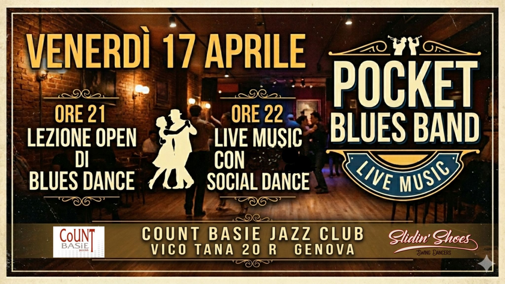 BLUES DANCE AL COUNT BASIE ☆LIVE MUSIC☆