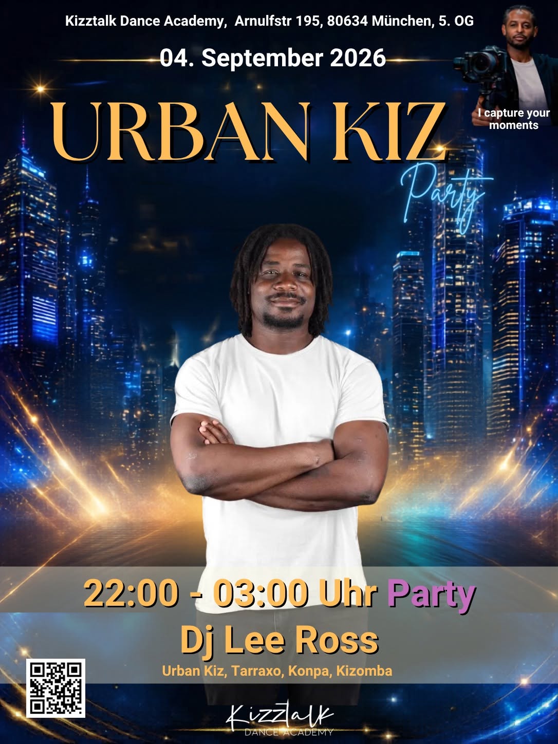 UrbanKiz Party @Kizztalk mit DJ Lee Ross (Oslo Paris)