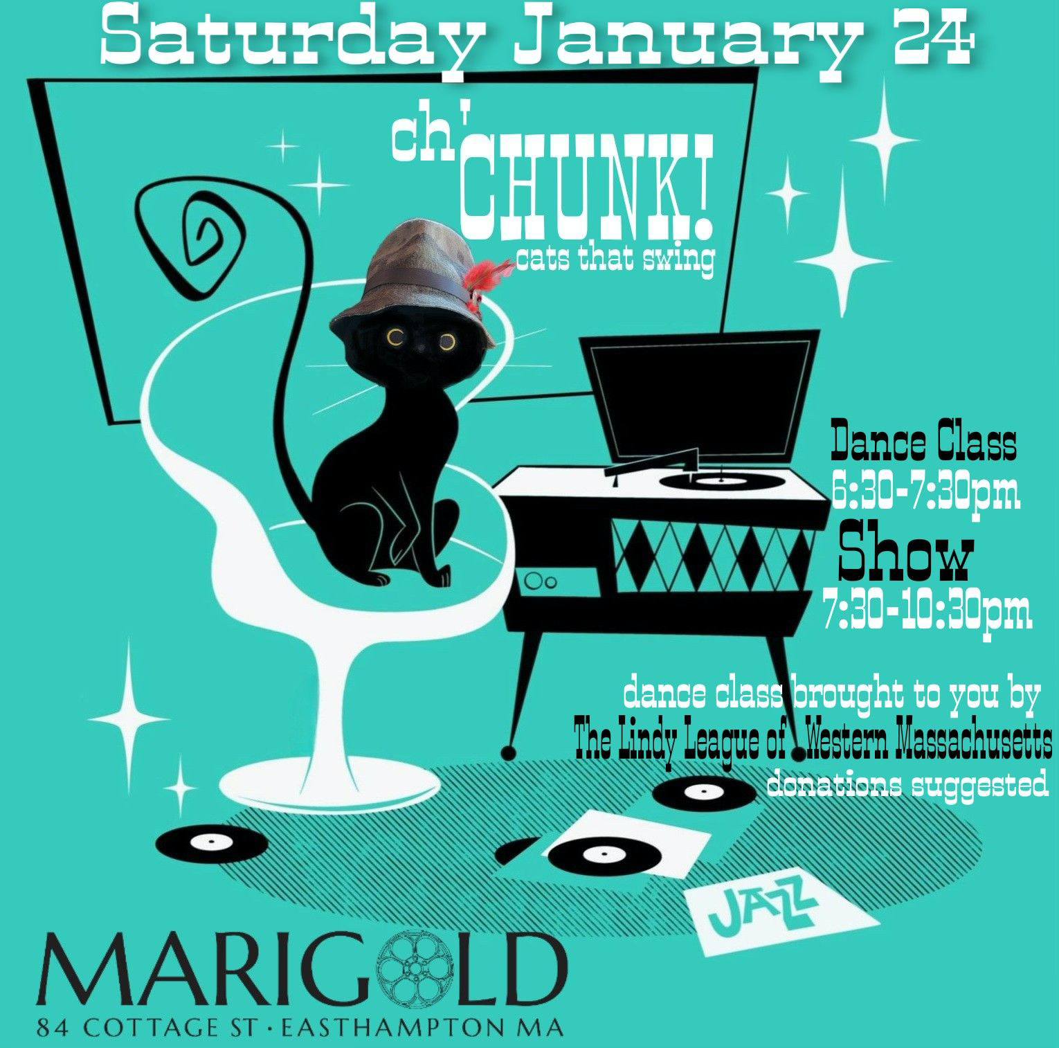 Swing Dance night at the Marigold with ch'CHUNK!