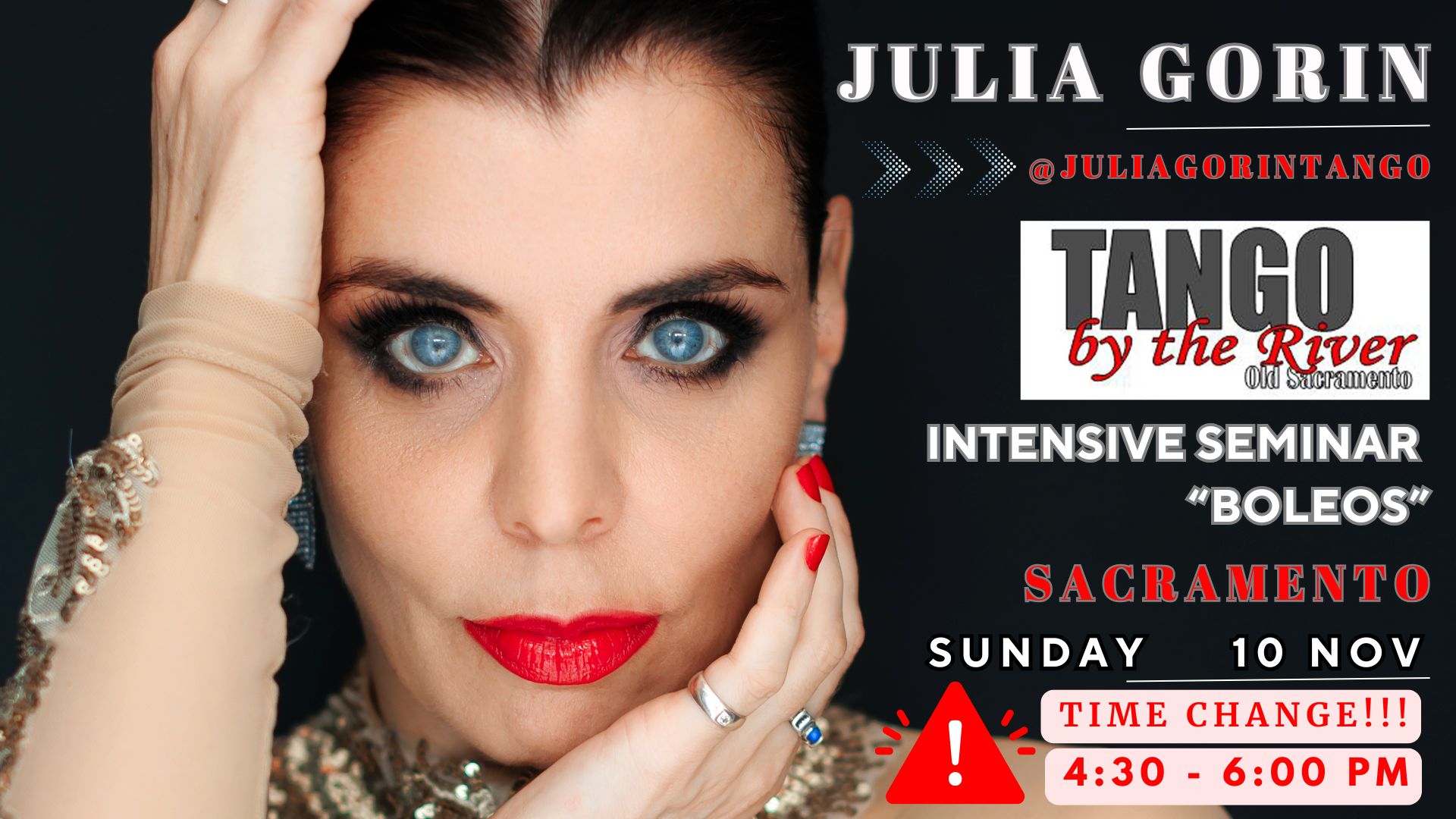Sunday Tango Intensive w Julia Gorin!