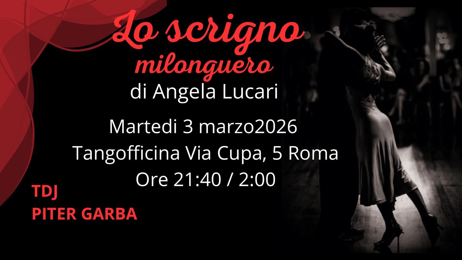 Lo scrigno milonguero