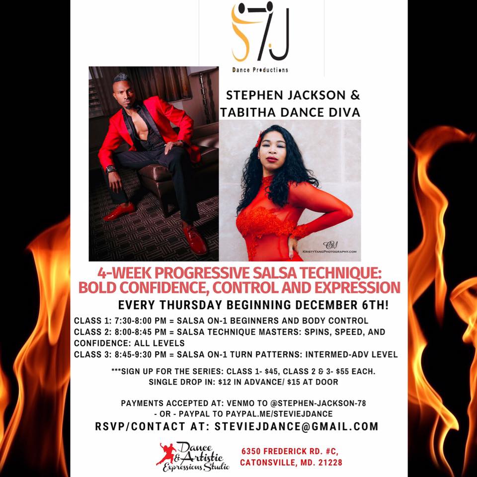 Stevie J Dance- 4 Week Progressive Salsa Technique