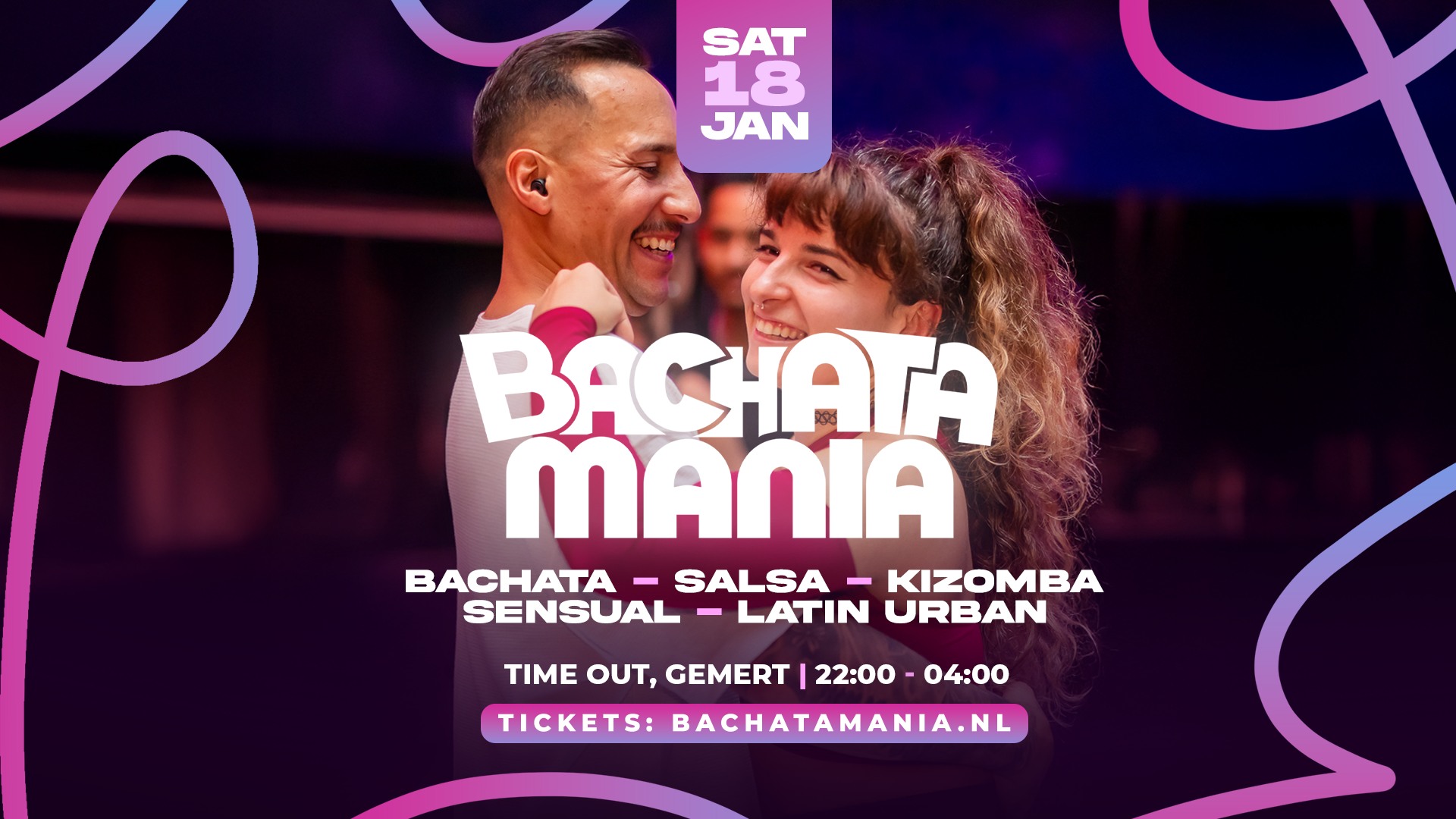 Bachata Mania - 18 JAN 2025 - Gemert