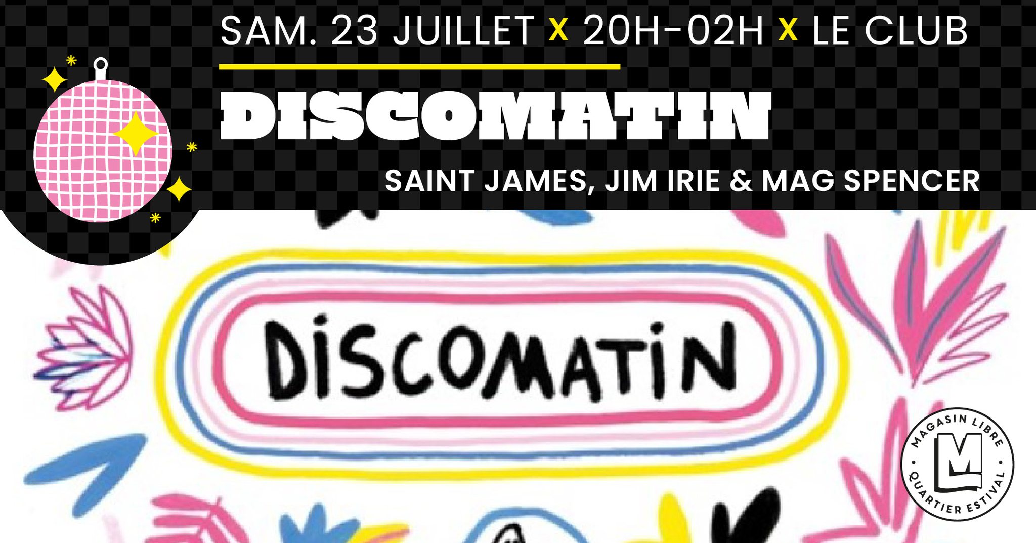 DISCOMATIN ✦ Le Club - Magasin Libre