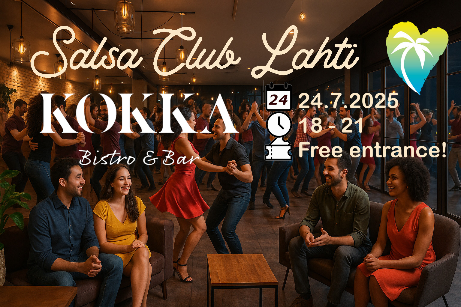 Salsa Club Lahti @Kokka Bistro 24.7.2025